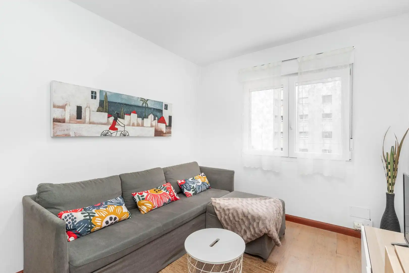 Sala de estar de Piso en venta en Gijón  con Calefacción y Amueblado