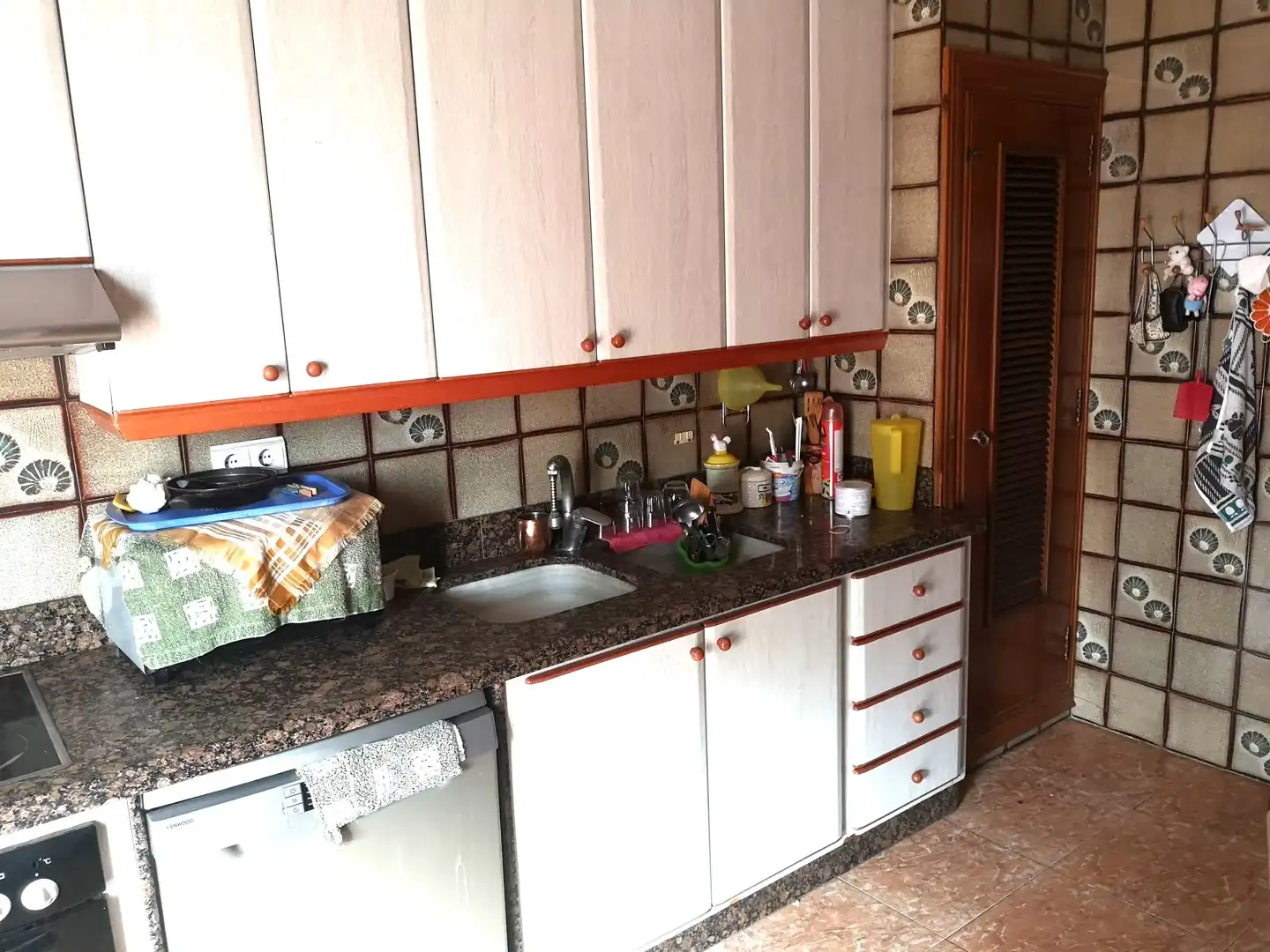 Cuina de Casa adosada en venda en Alzira amb Terrassa, Traster i Moblat
