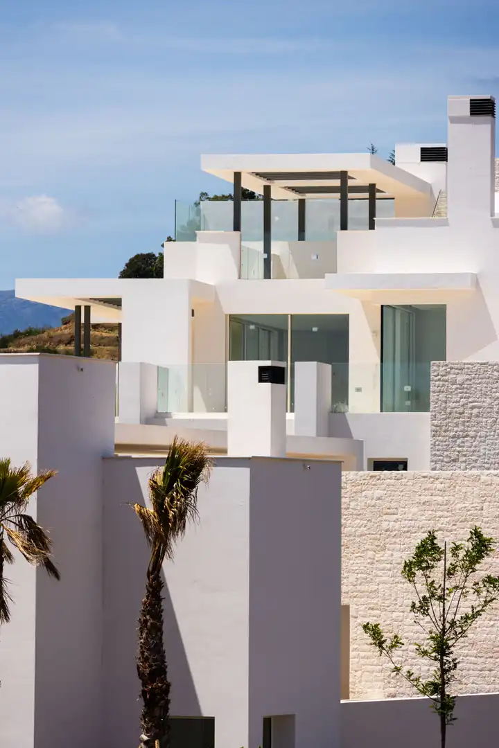 Exterior view of Ground floor for sale in Ojén  with Air Conditioner, Private garden and Terrace