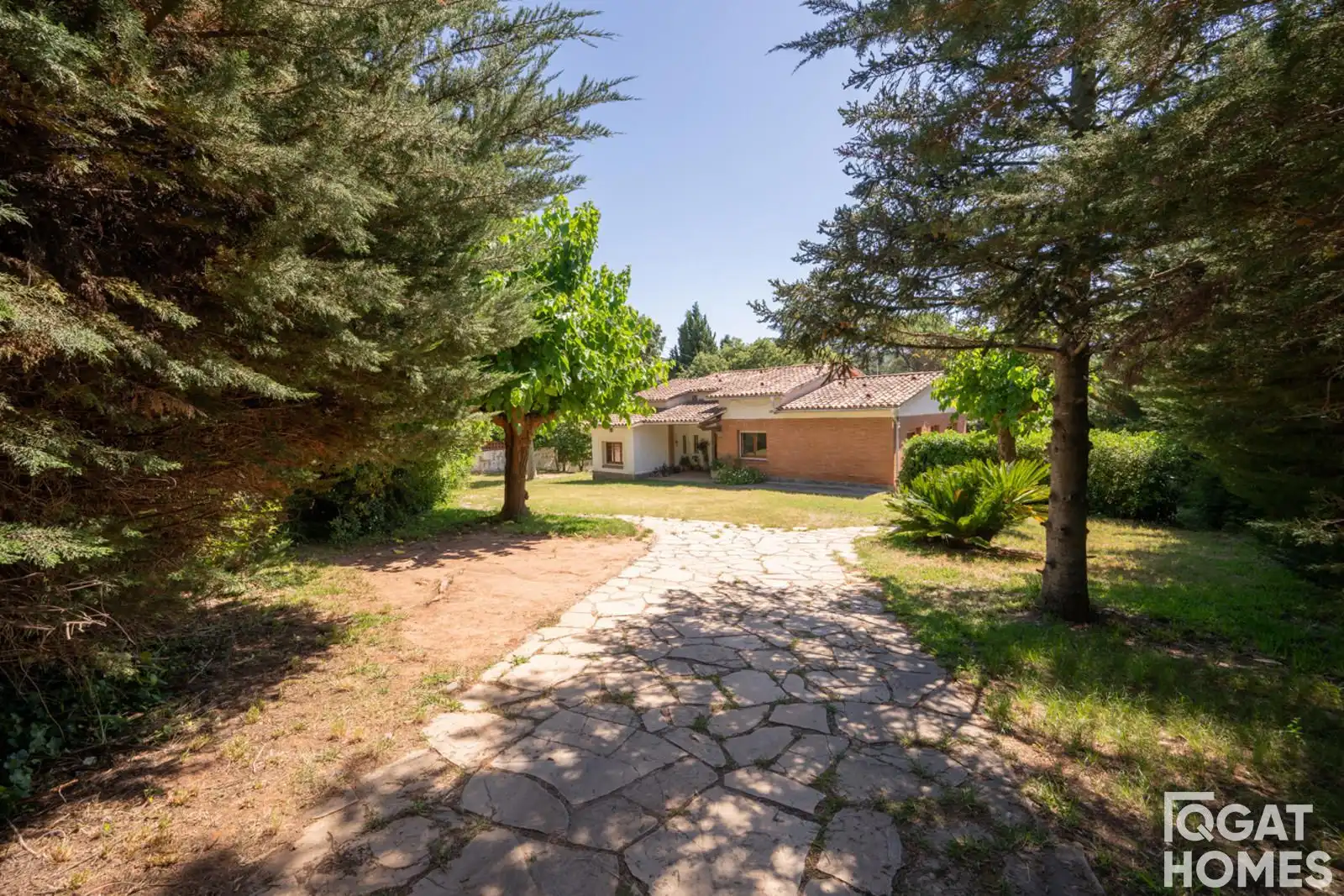 Garden of Houses for sale in Sant Cugat del Vallès  with Air Conditioner, Heating and Terrace