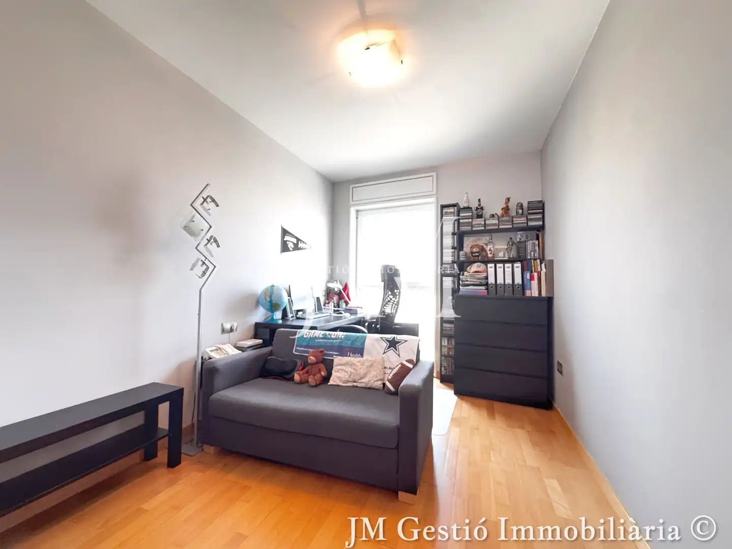Schlafzimmer von Wohnung zum Verkauf in Terrassa mit Klimaanlage, Heizung und Parkett