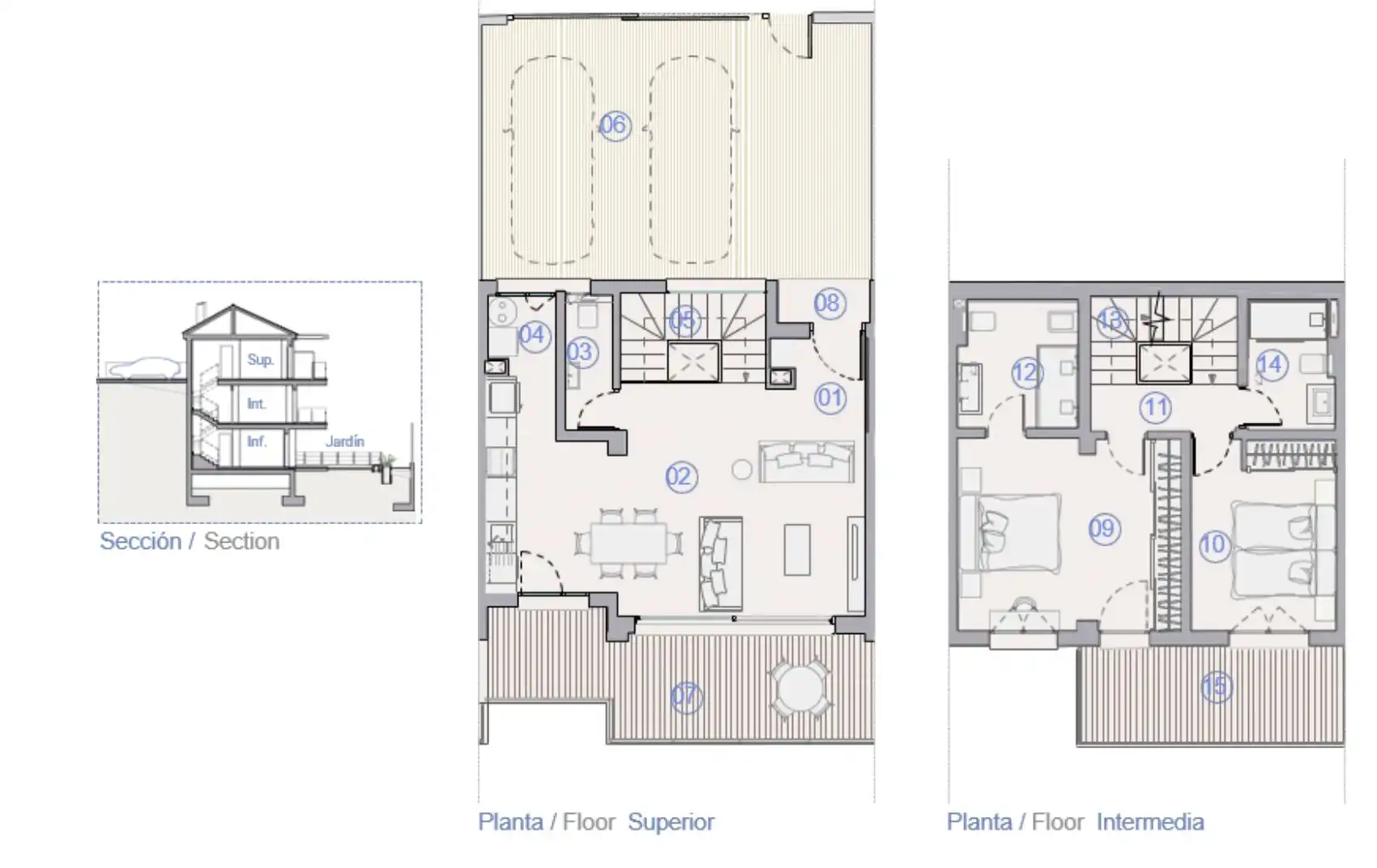 Maison mitoyenne avec terrasse à vendre à La Nucia Pueblo, imagen 97