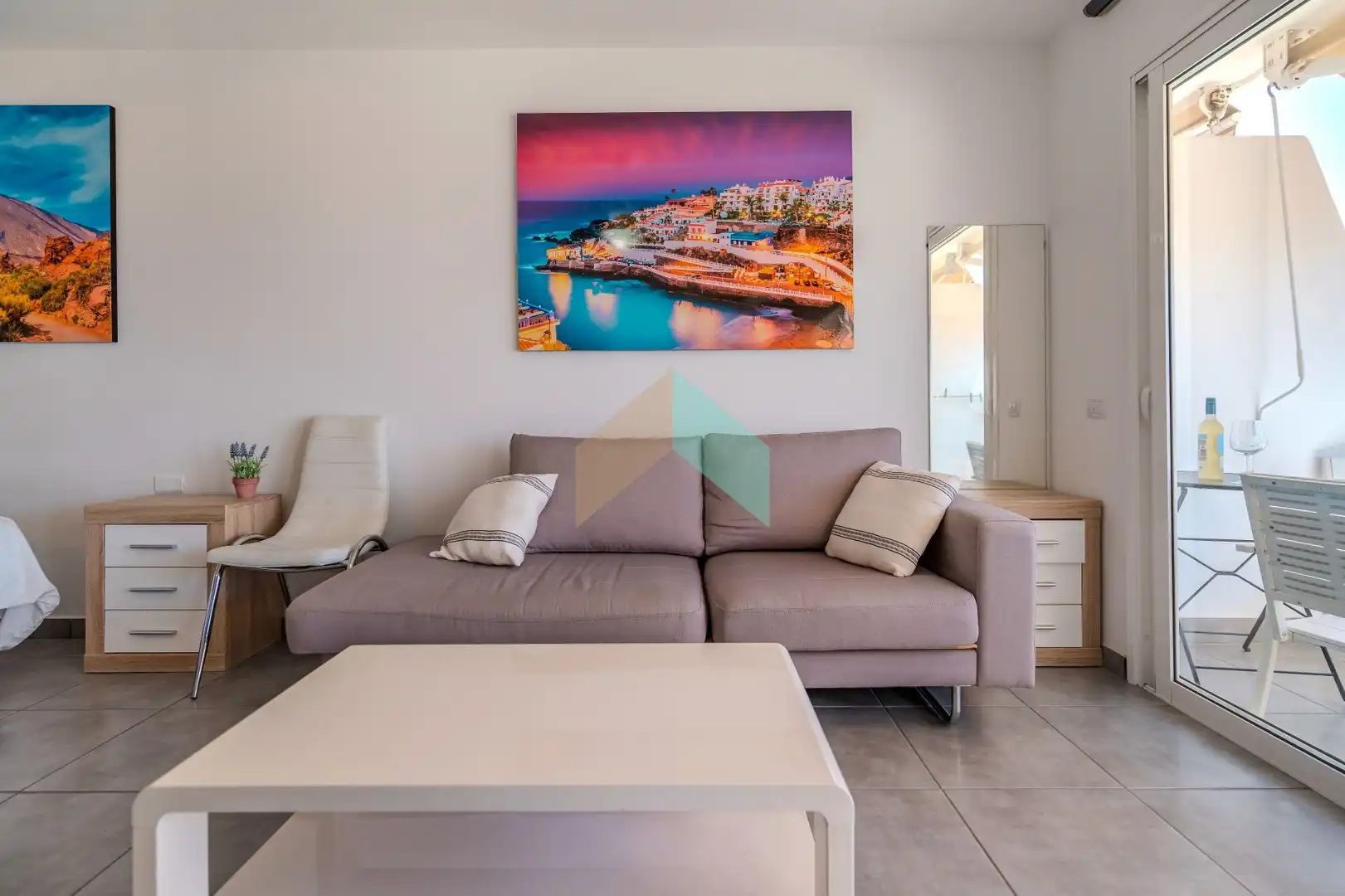Sala d'estar de Estudi en venda en Costa Adeje