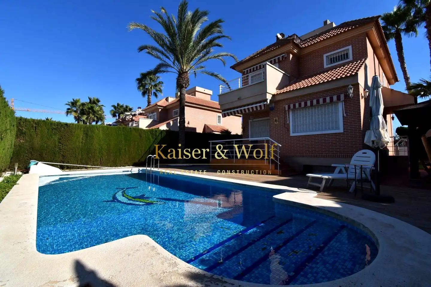 Jardín de Casa o chalet en venta en Santa Pola con Aire acondicionado, Jardín privado y Terraza