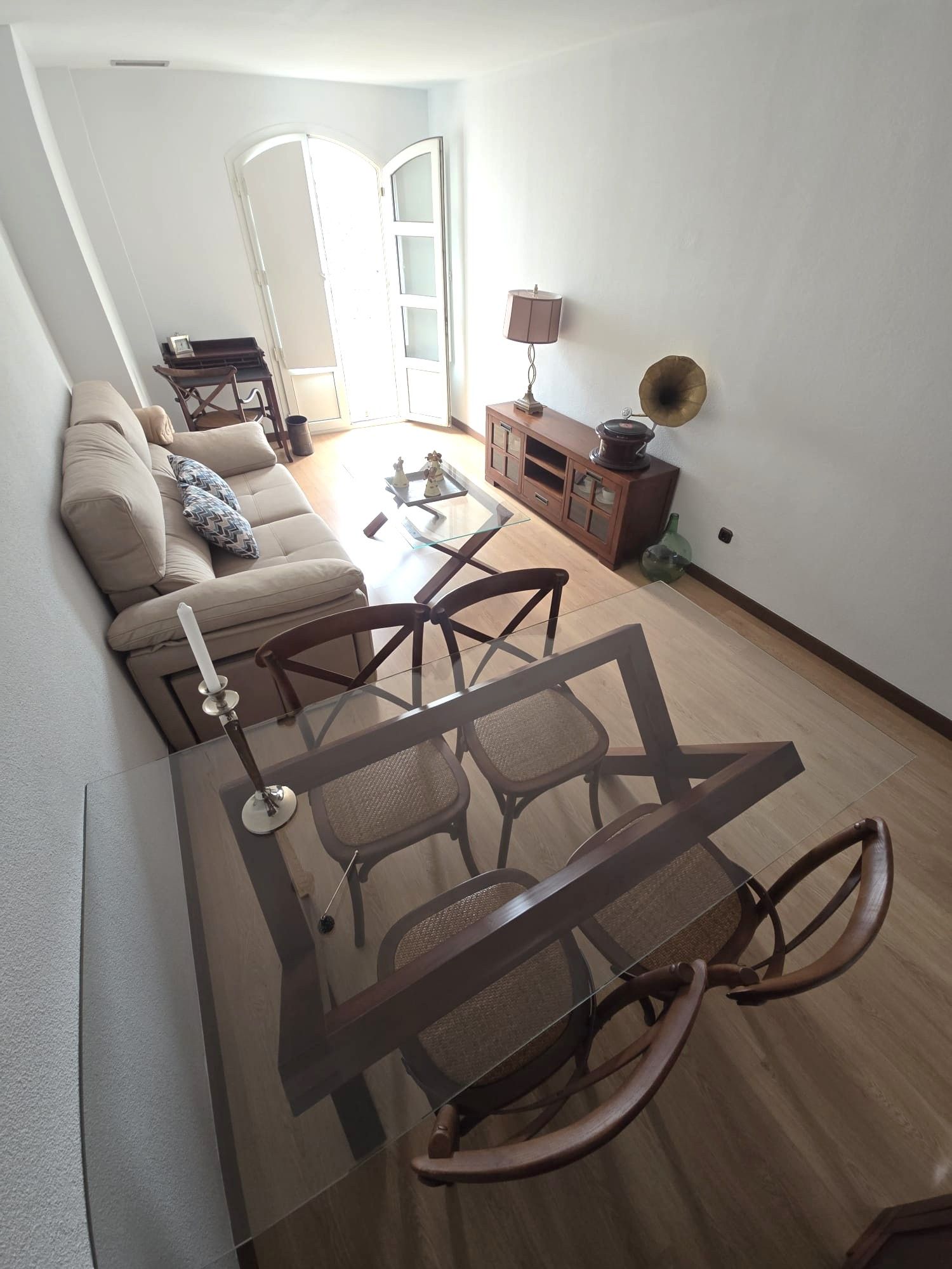 Living room of Apartment to rent in Cáceres Capital  with Air Conditioner and Furnished