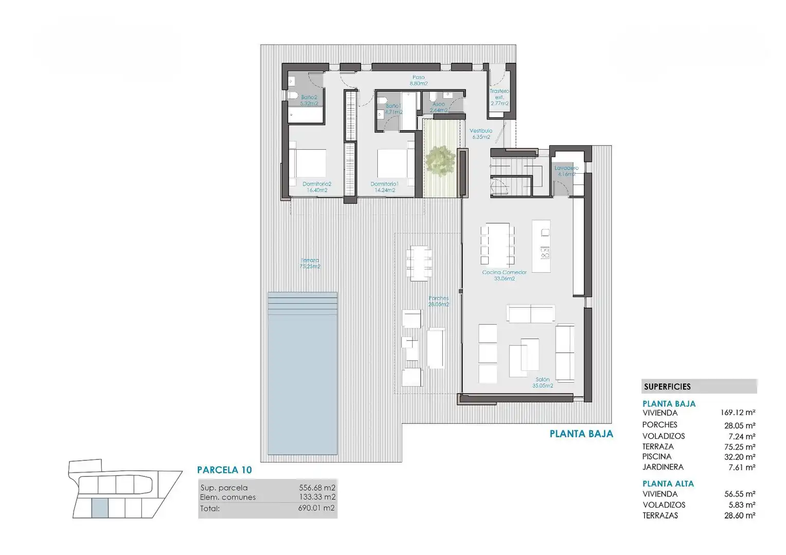 Casa con piscina en venta en El Montgó, imagen 12