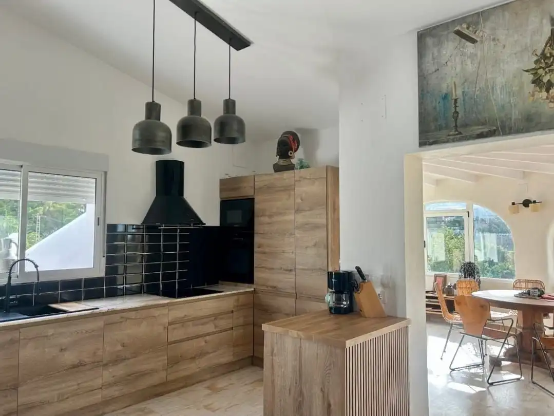 Kitchen of Houses for sale in Dénia  with Air Conditioner, Private garden and Terrace