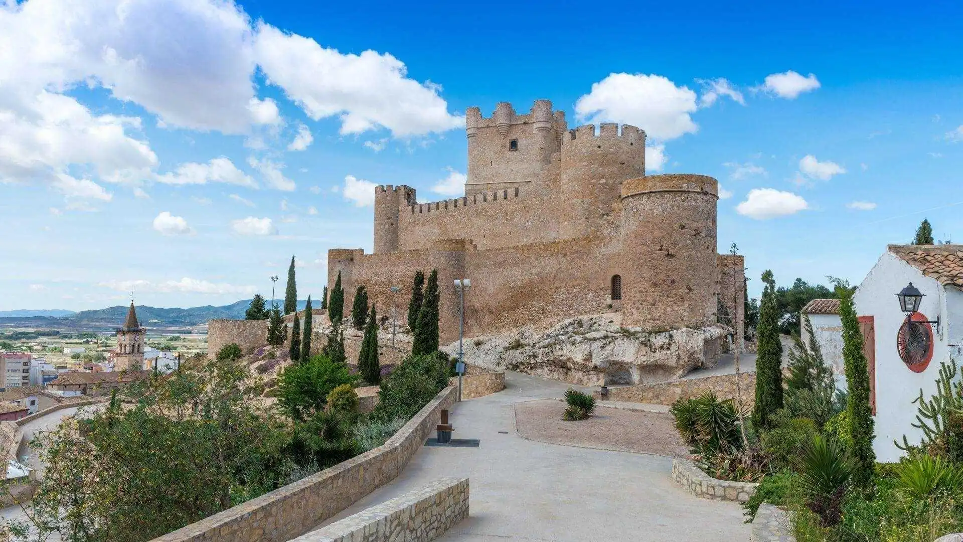 Vista exterior de Pis en venda en Villena