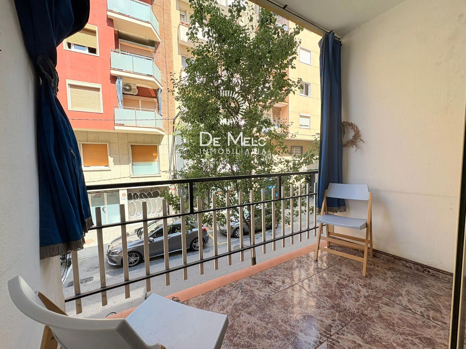Balcony of Flat to rent in  Barcelona Capital  with Heating, Terrace and Furnished