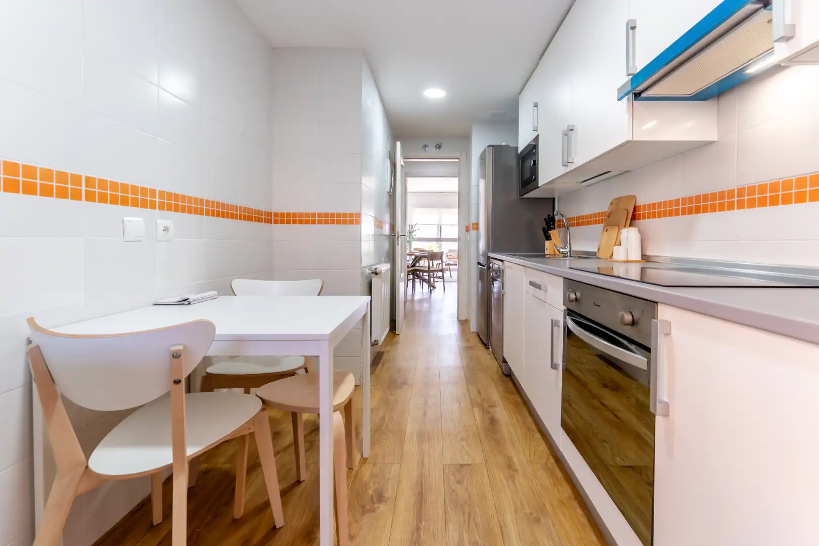 Cuina de Pis de lloguer en Madrid amb Aire condicionat, Calefacció i Parquet