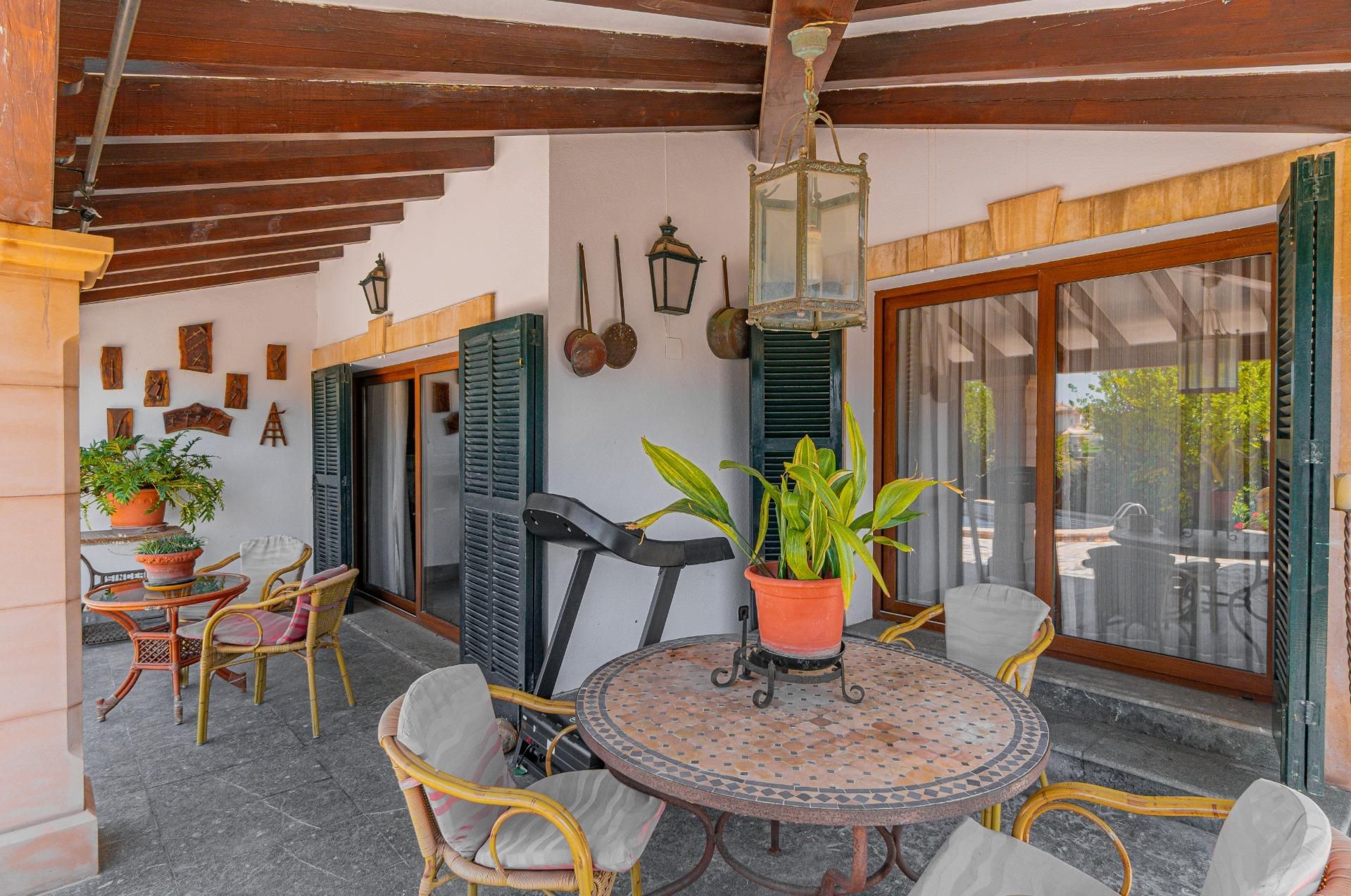 Terrassa de Casa o xalet en venda en Marratxí amb Calefacció, Jardí privat i Terrassa