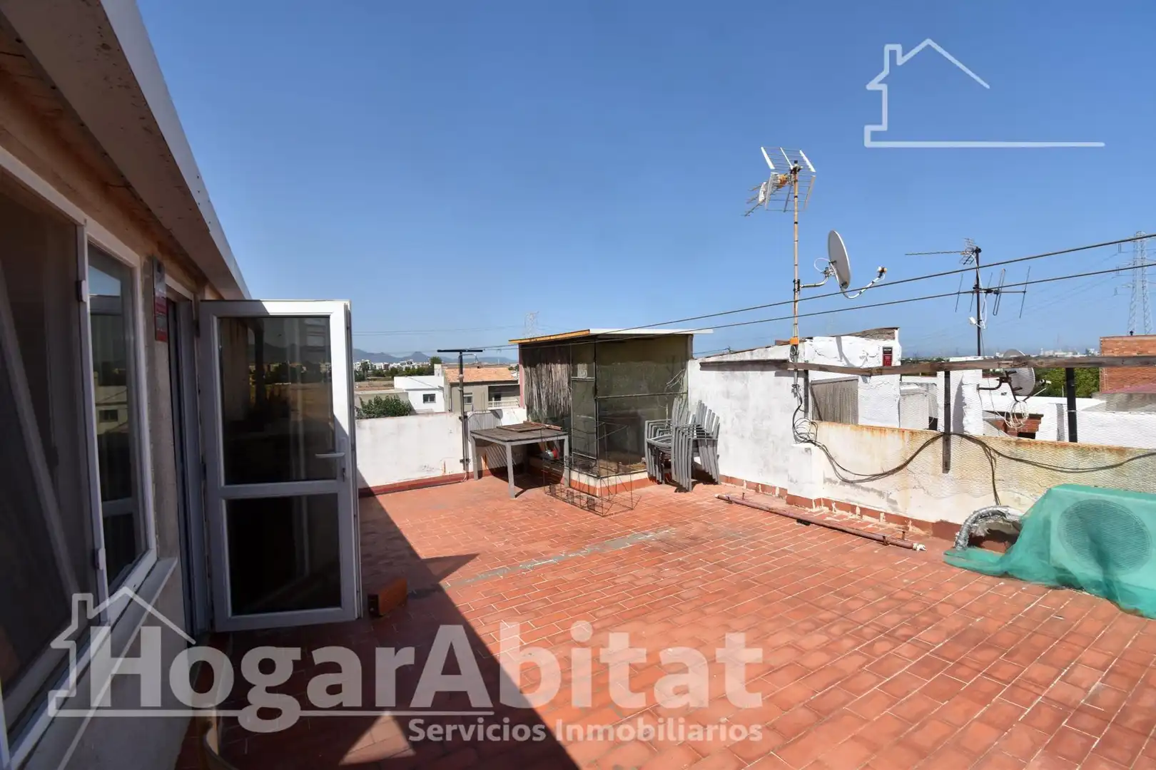 Vista exterior de Pis en venda en Castellón de la Plana / Castelló de la Plana amb Aire condicionat i Terrassa