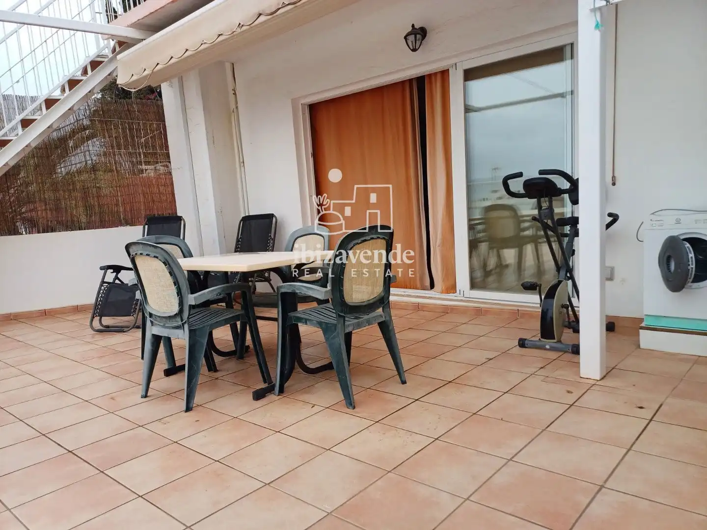 Terrasse von Wohnung zur Miete in Eivissa mit Klimaanlage, Terrasse und Möbliert