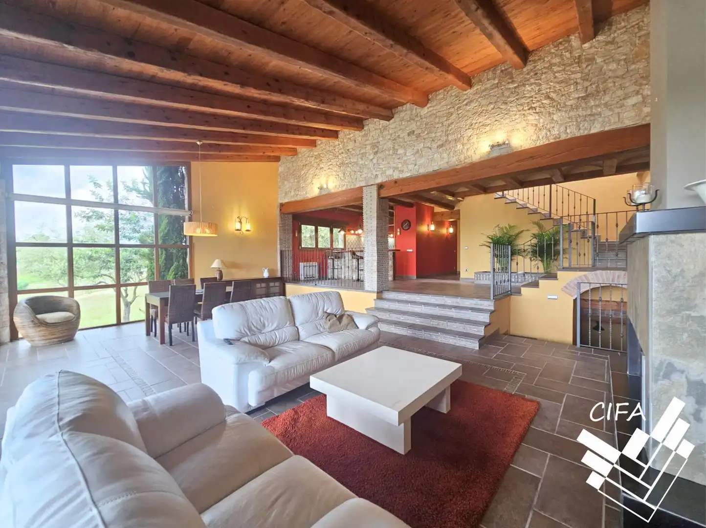 Sala de estar de Casa o chalet en venta en San Jorge / Sant Jordi con Terraza y Amueblado