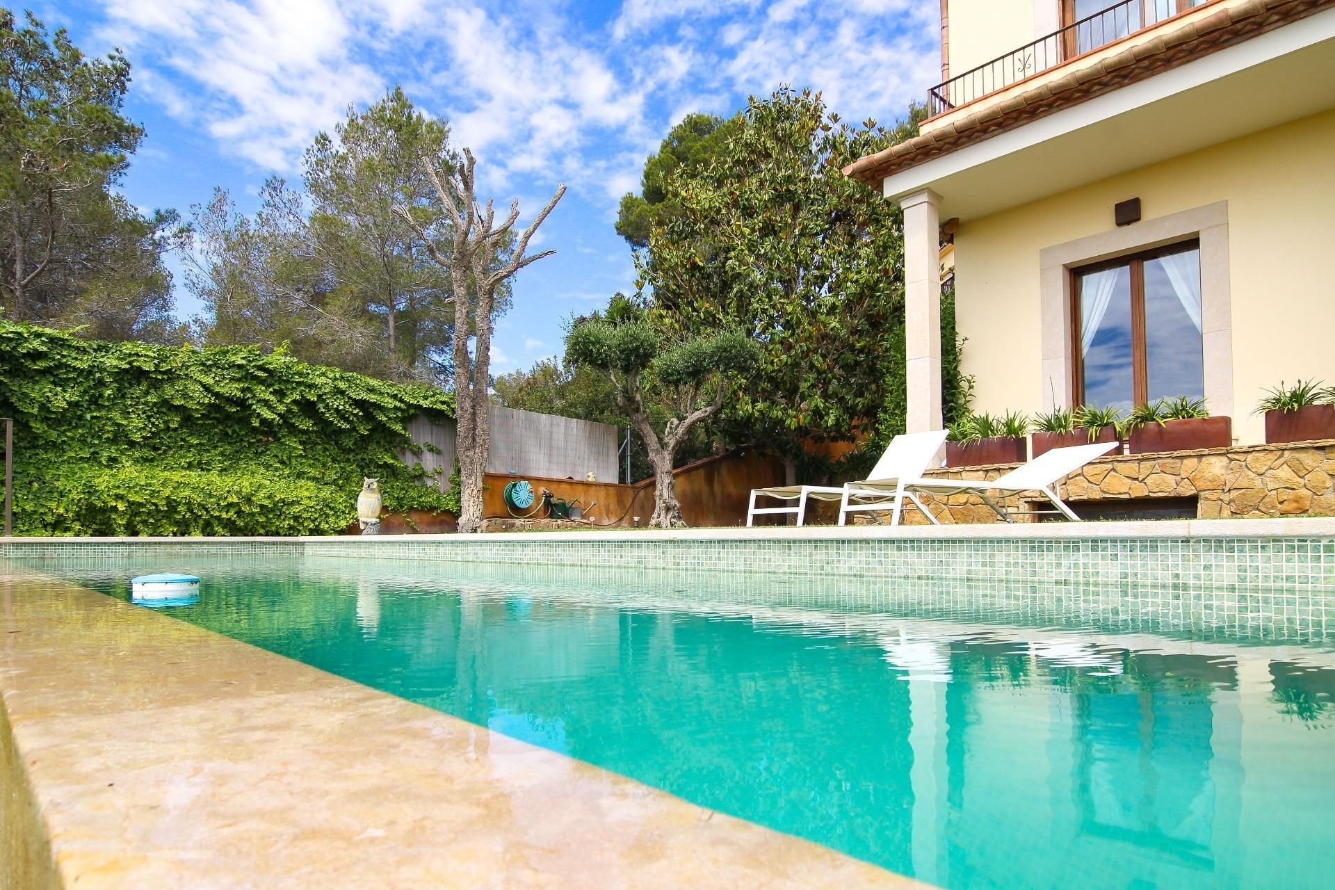 Piscina de Casa o xalet en venda en Olivella amb Calefacció, Jardí privat i Terrassa