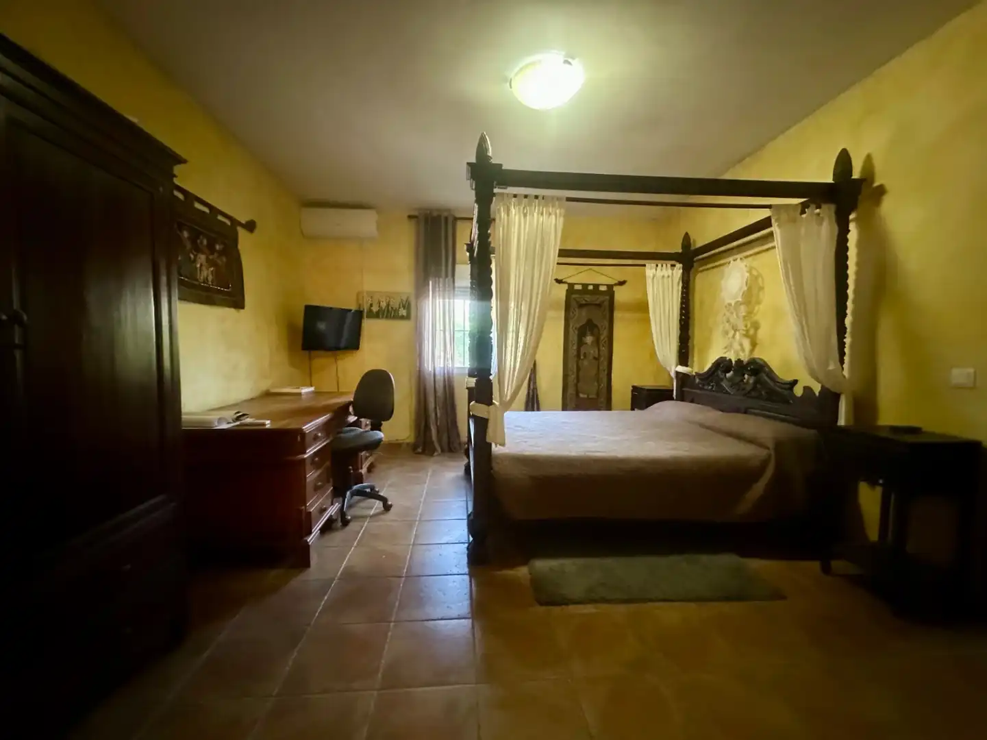 Habitación de Finca rústica en venta en Callosa d'en Sarrià con Jardín privado, Terraza y Trastero