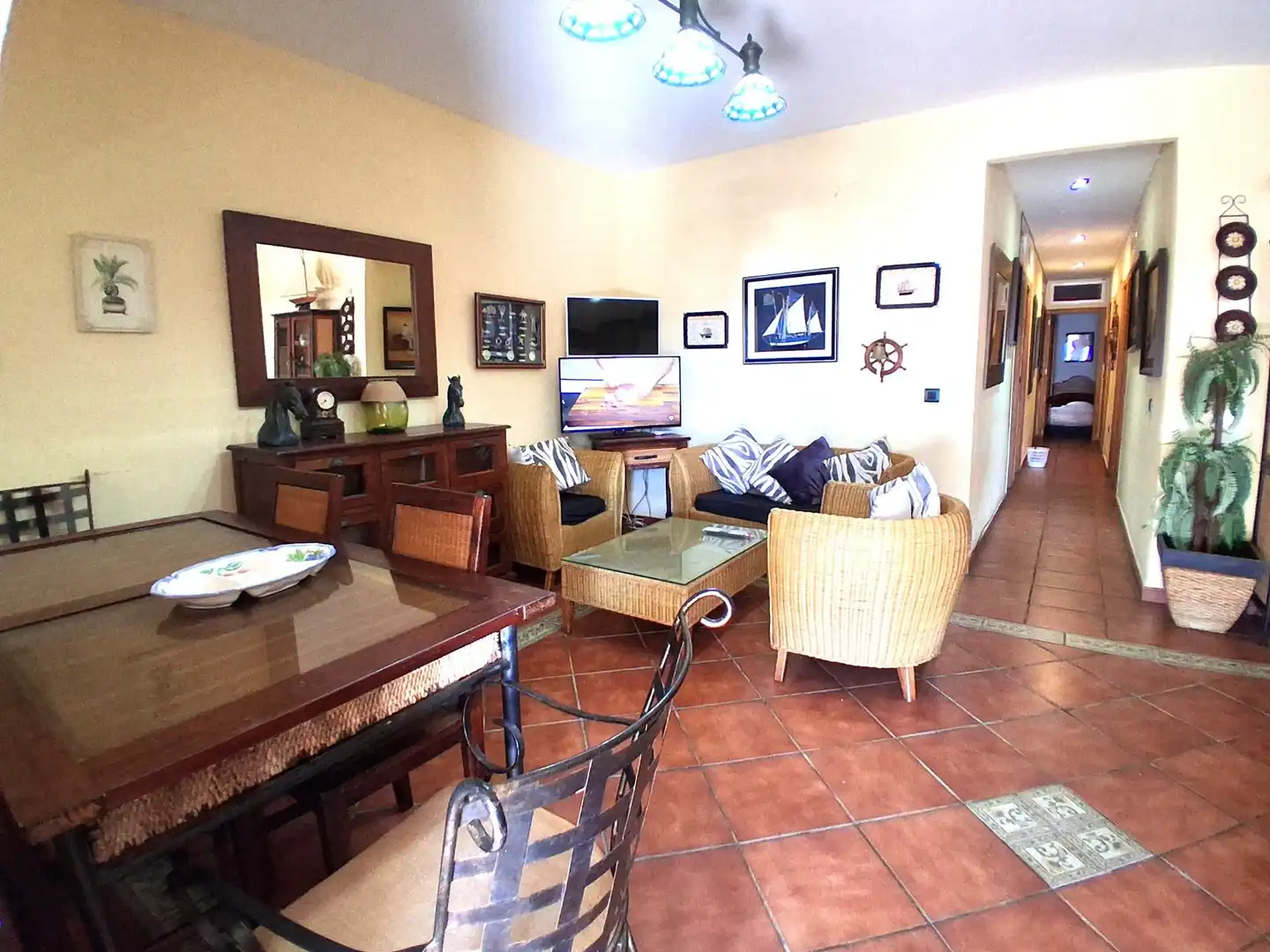 Sala de estar de Casa adosada en venta en Almonte