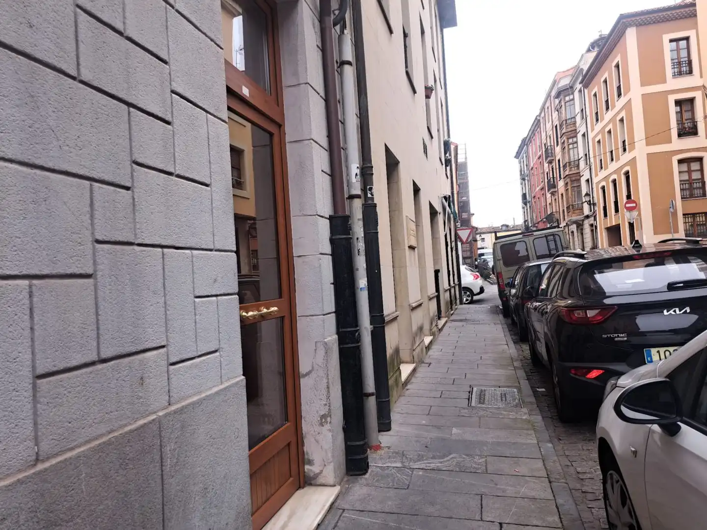 Exterior view of Flat for sale in Gijón   with Balcony