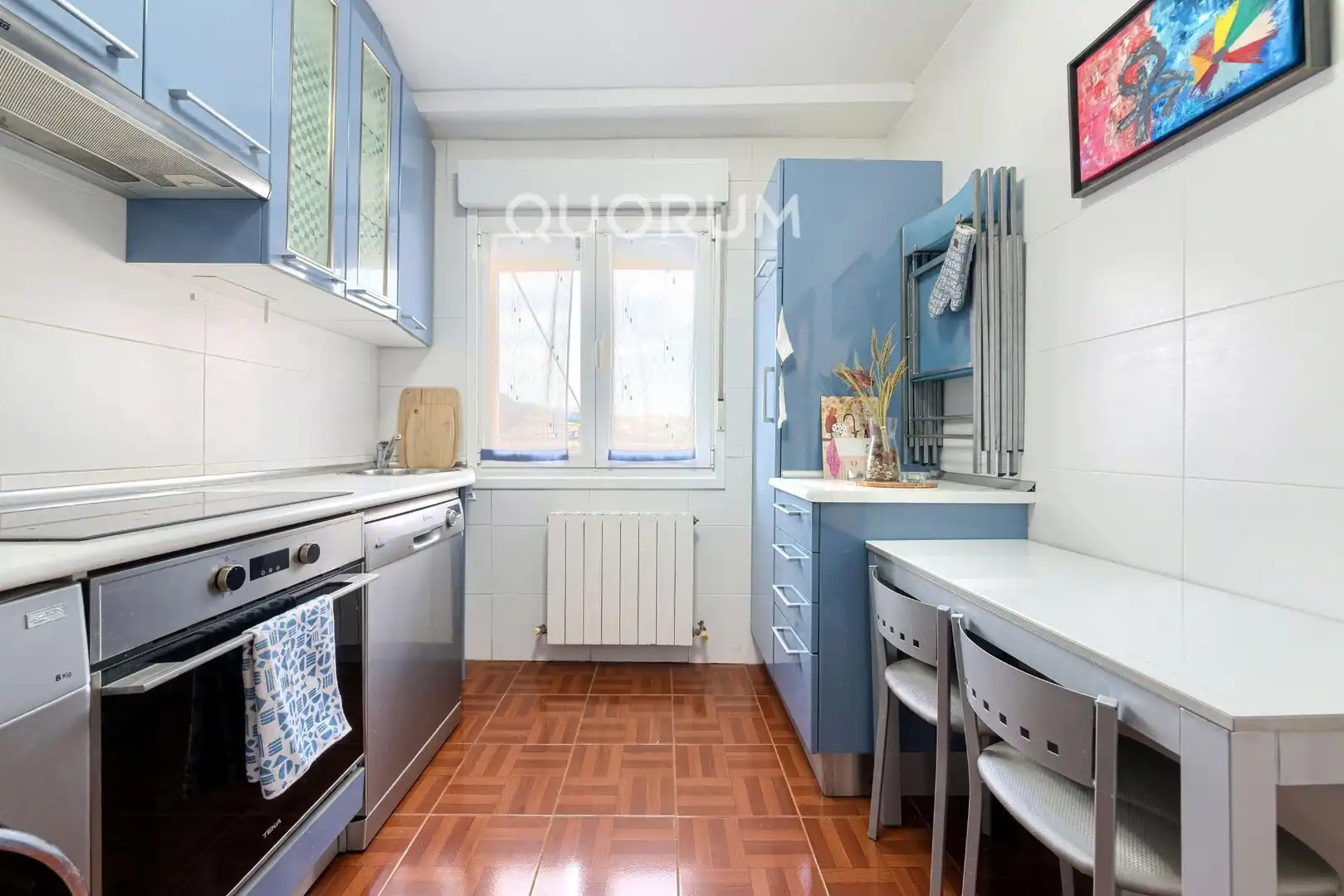 Cocina de Piso en venta en Barakaldo  con Calefacción, Terraza y Amueblado