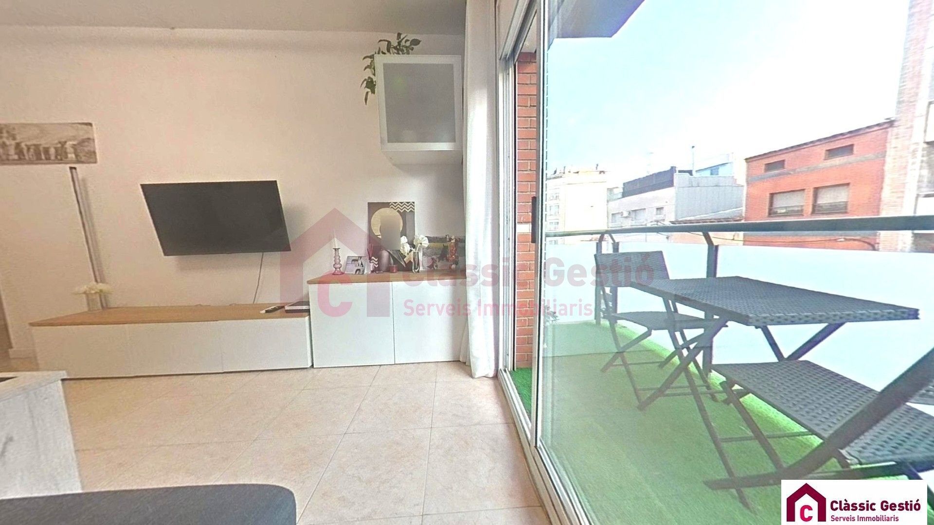 Living room of Flat for sale in Terrassa  with Heating and Terrace