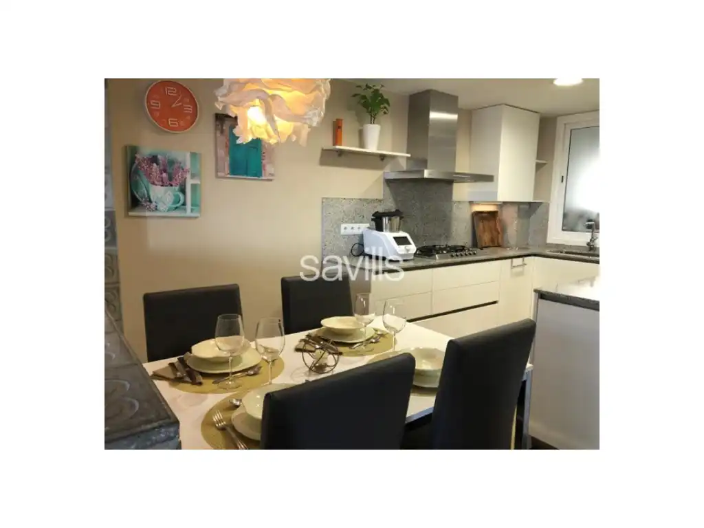 Kitchen of Apartments for rent in Barcelona  with Air Conditioner, Oven and Washing machine