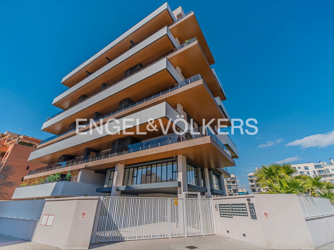 Außenansicht von Wohnung zum Verkauf in Alicante / Alacant mit Klimaanlage, Heizung und Terrasse