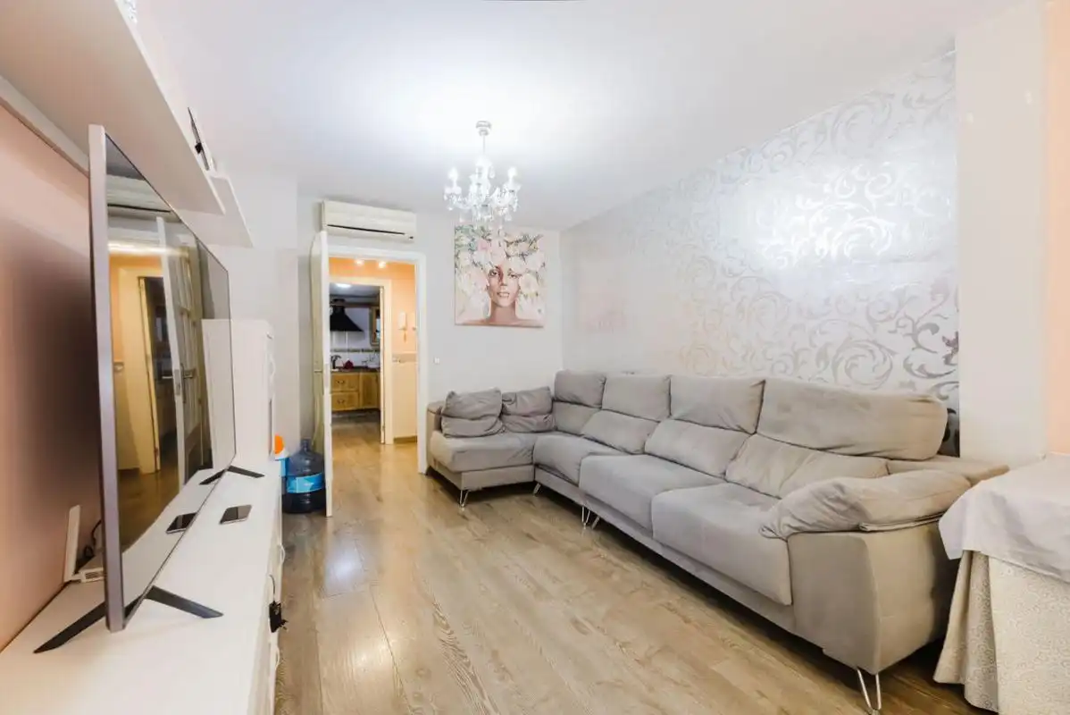 Sala de estar de Piso en venta en Mijas con Aire acondicionado, Calefacción y Terraza