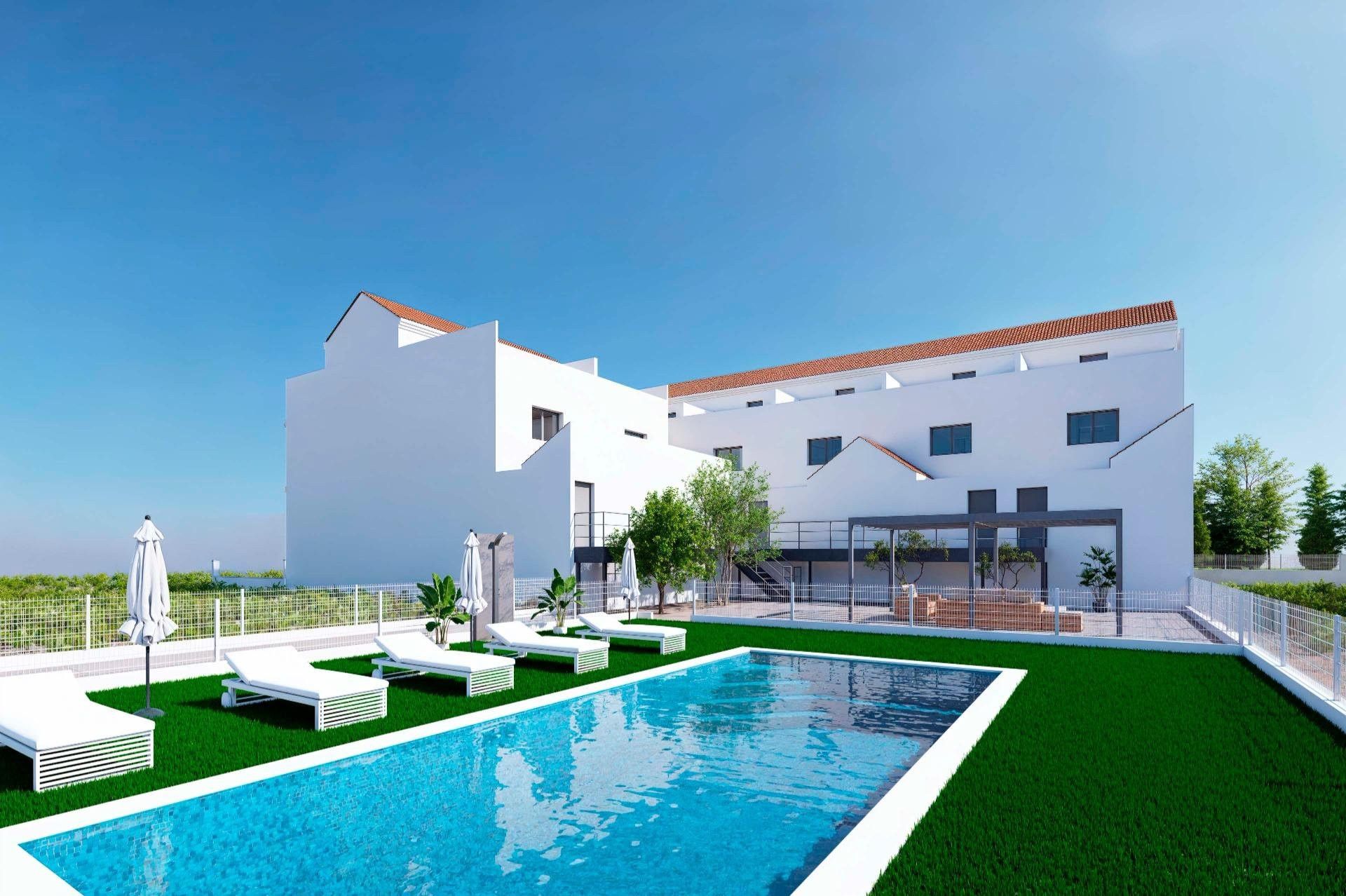 Piscina de Finca rústica en venda en Rafal amb Aire condicionat, Terrassa i Piscina
