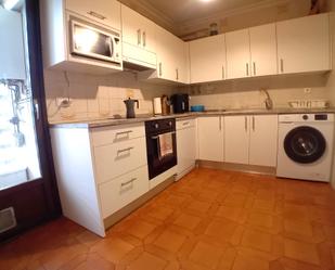 Kitchen of Flat for sale in Villamuriel de Cerrato  with Heating, Parquet flooring and Storage room