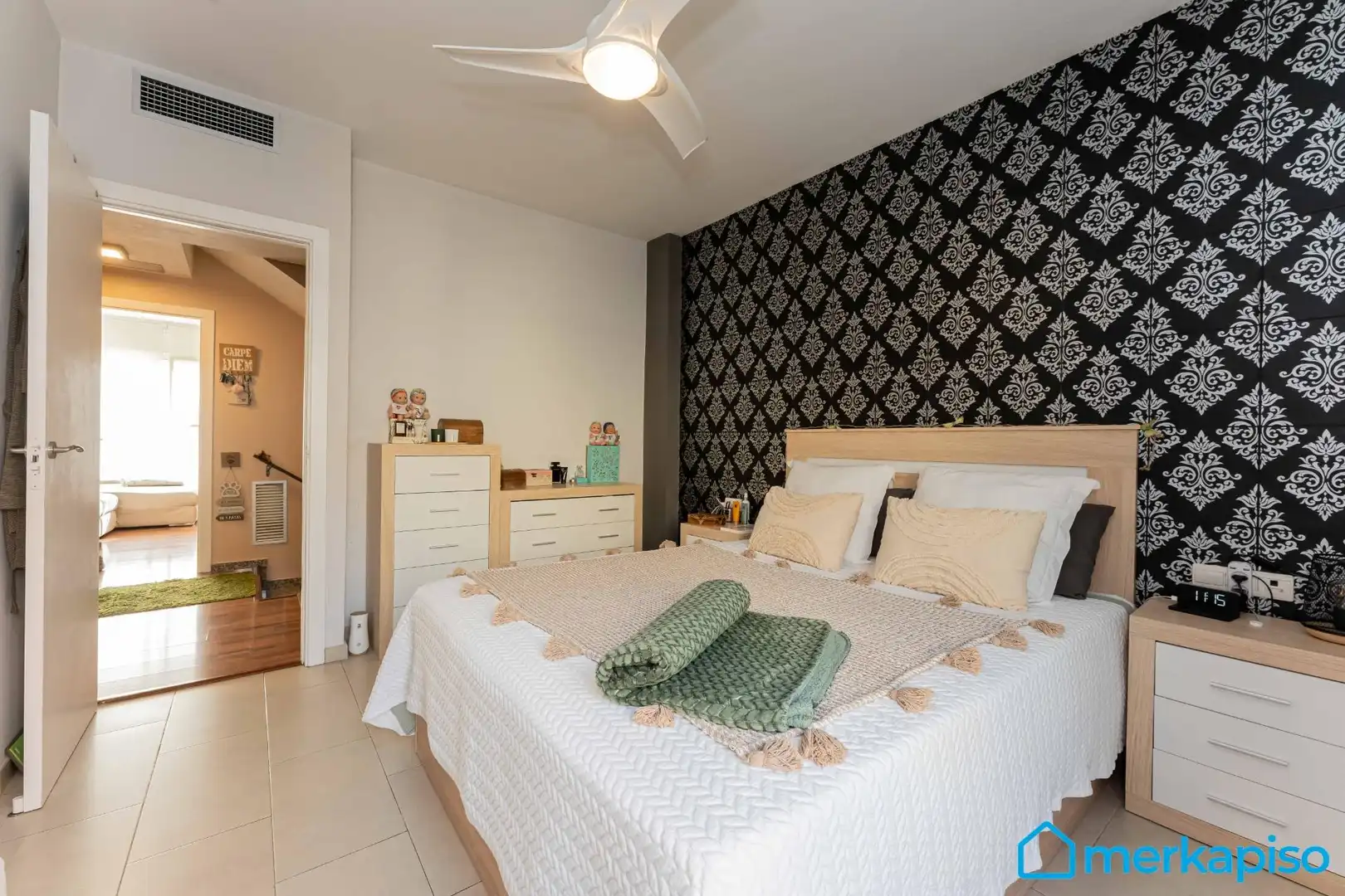 Schlafzimmer von Maisonette zum Verkauf in Sant Climent de Llobregat mit Klimaanlage, Terrasse und Balkon