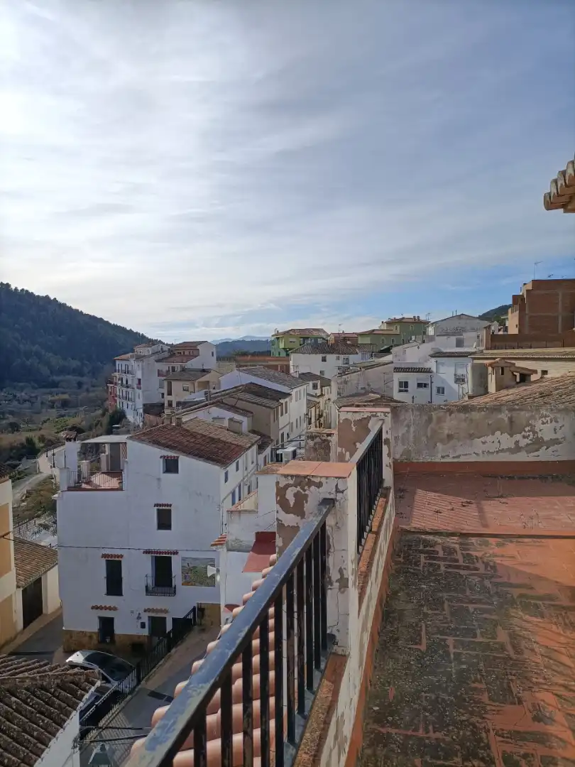 Vista exterior de Casa o chalet en venta en Vall de Almonacid con Terraza, Amueblado y Balcón