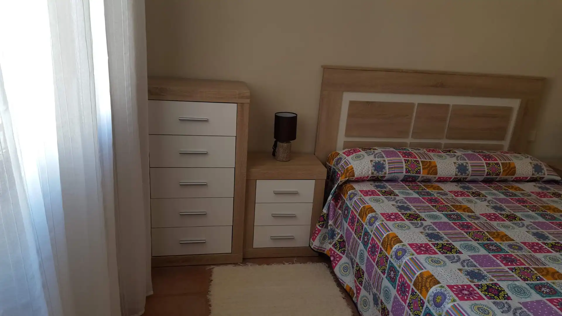 Dormitori de Apartament de lloguer en Toledo amb Aire condicionat, Calefacció i Parquet