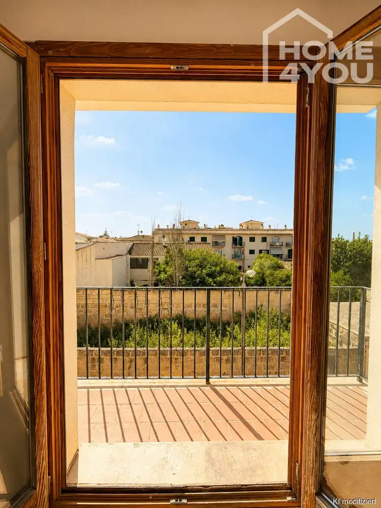 Exterior view of Flat for sale in Llucmajor  with Air Conditioner, Terrace and Balcony
