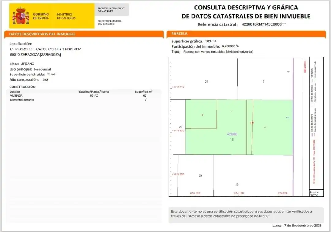 Pis en venda en Zaragoza amb Aire condicionat, Calefacció i Terrassa