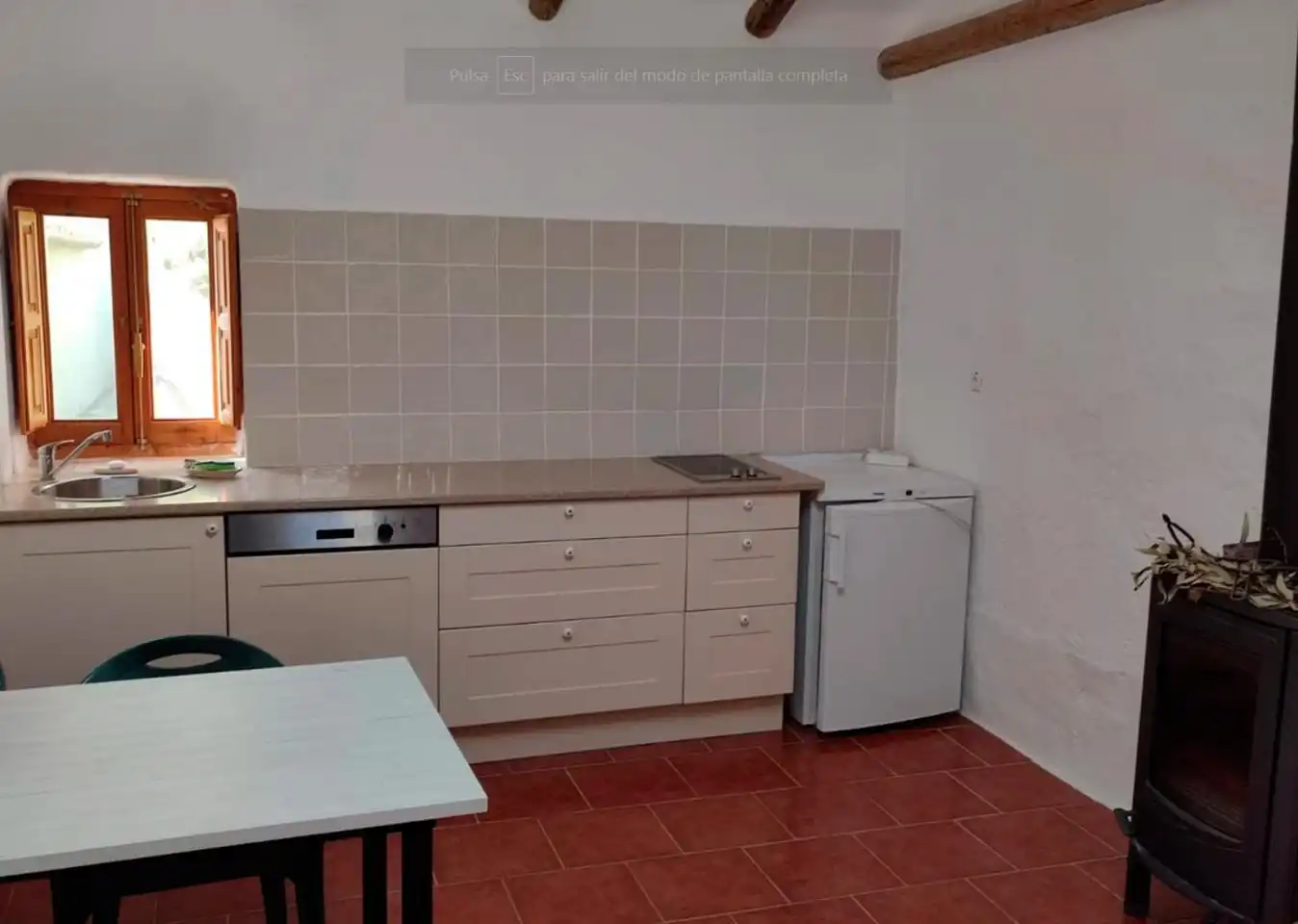 Cuina de Finca rústica en venda en Lecrín amb Aire condicionat i Calefacció