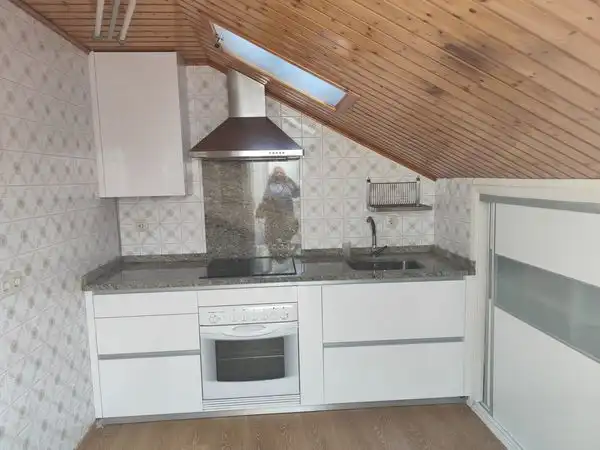 Cocina de Ático en venta en Vigo  con Terraza