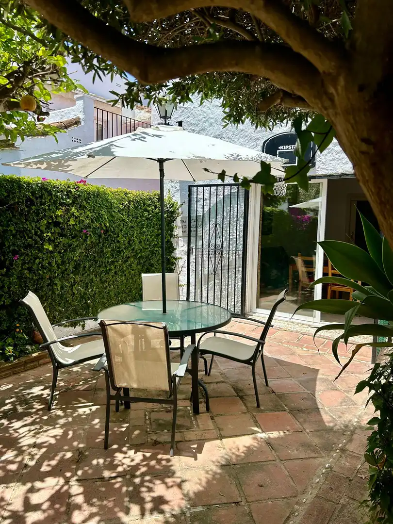 Terraza de Planta baja en venta en Estepona con Jardín privado, Terraza y Piscina