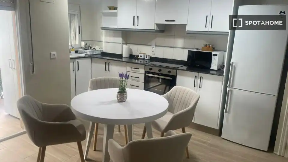 Küche von Wohnung zur Miete in Cullera mit Klimaanlage, Heizung und Möbliert