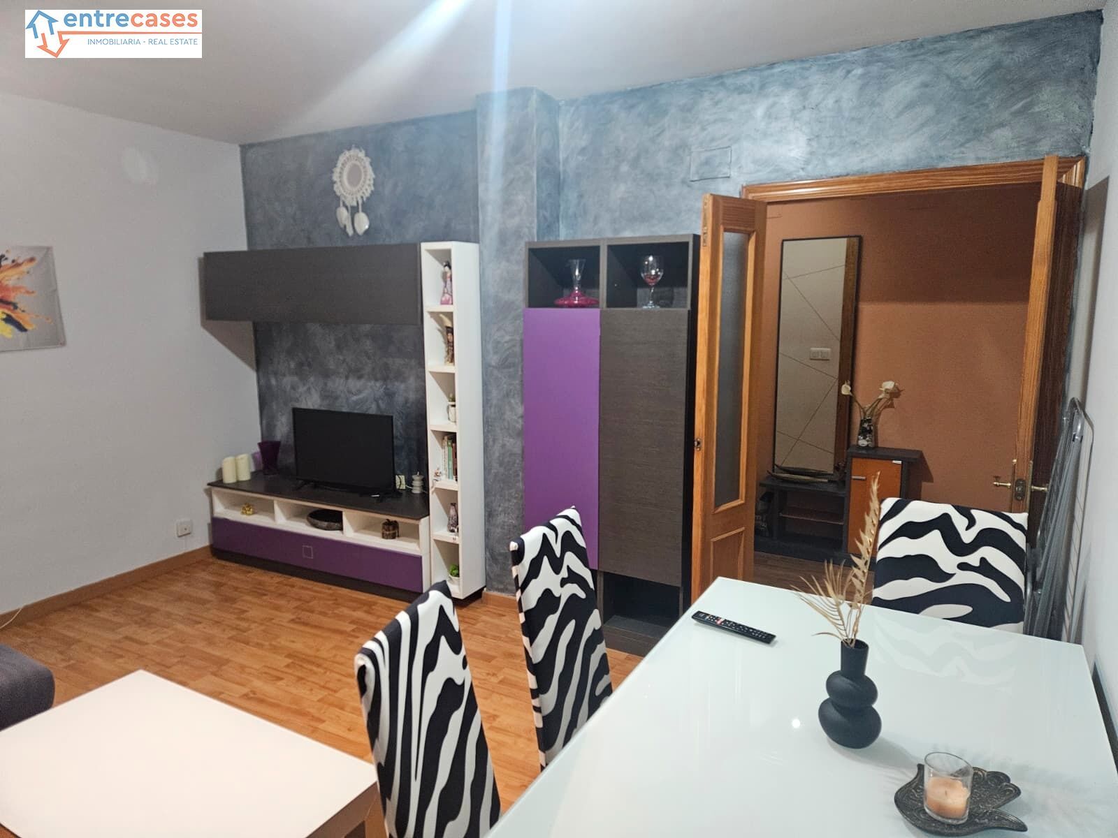 Living room of Flat for sale in Gilet  with Air Conditioner, Heating and Furnished