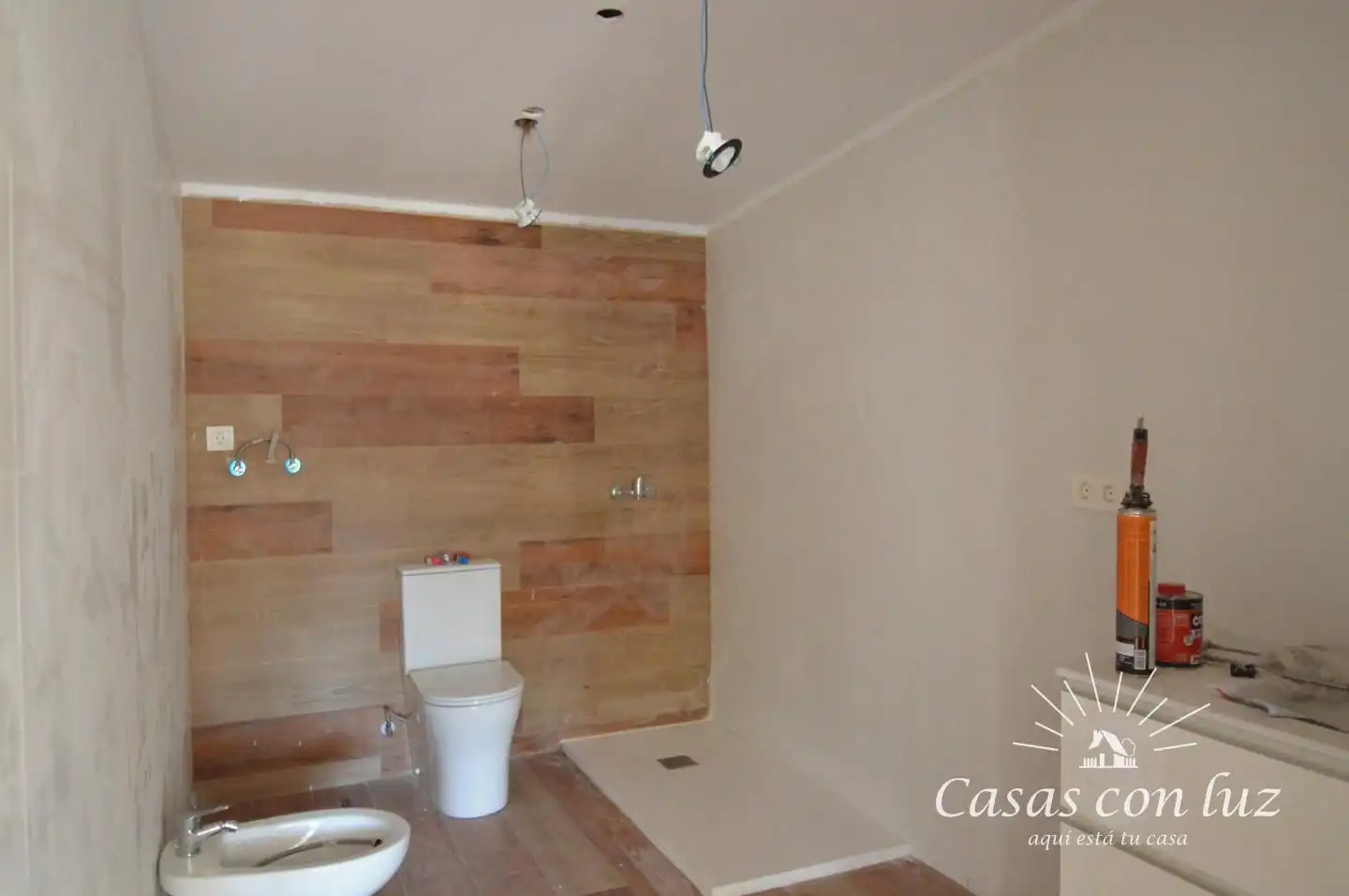 Baño de Casa o chalet en venta en Zaragoza con Aire acondicionado y Jardín privado