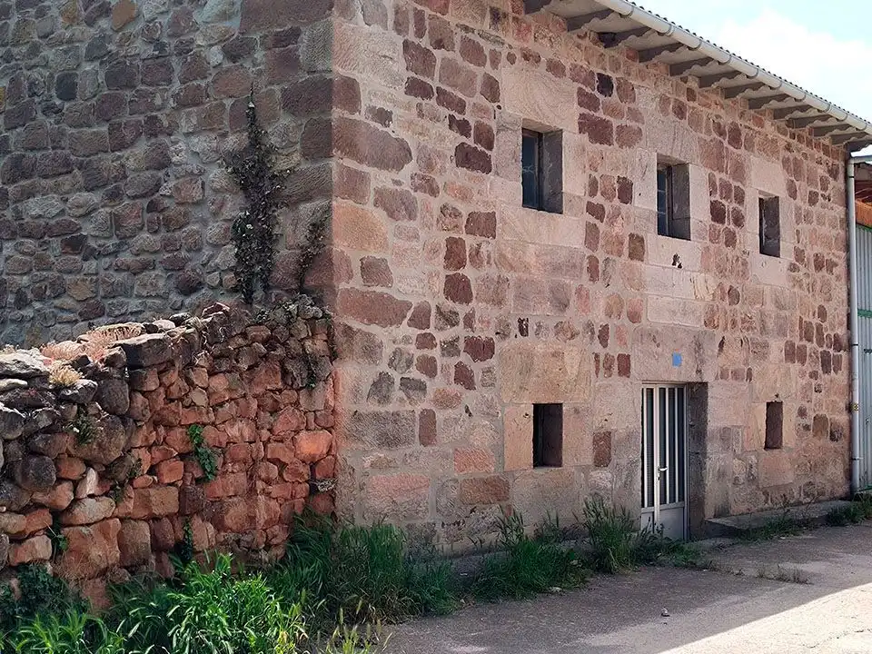 Vista exterior de Casa o xalet en venda en Jaramillo Quemado amb Jardí privat