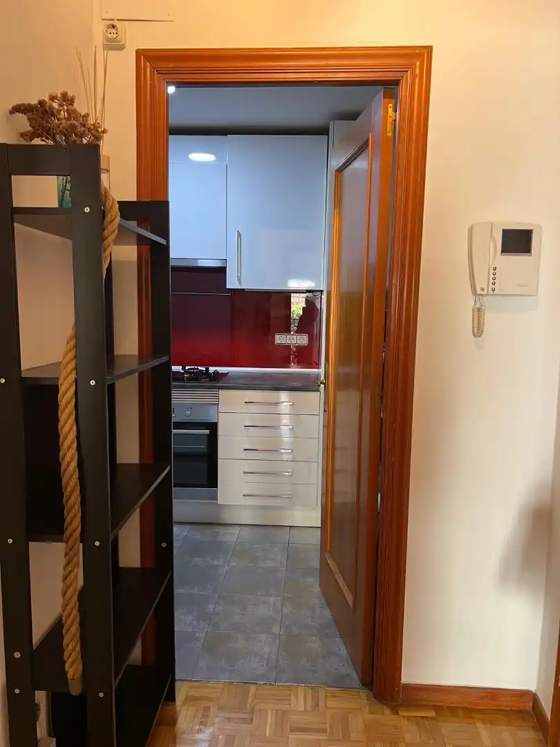 Kitchen of Flat for rent in Madrid  with Air Conditioner, Heating and Parquet flooring