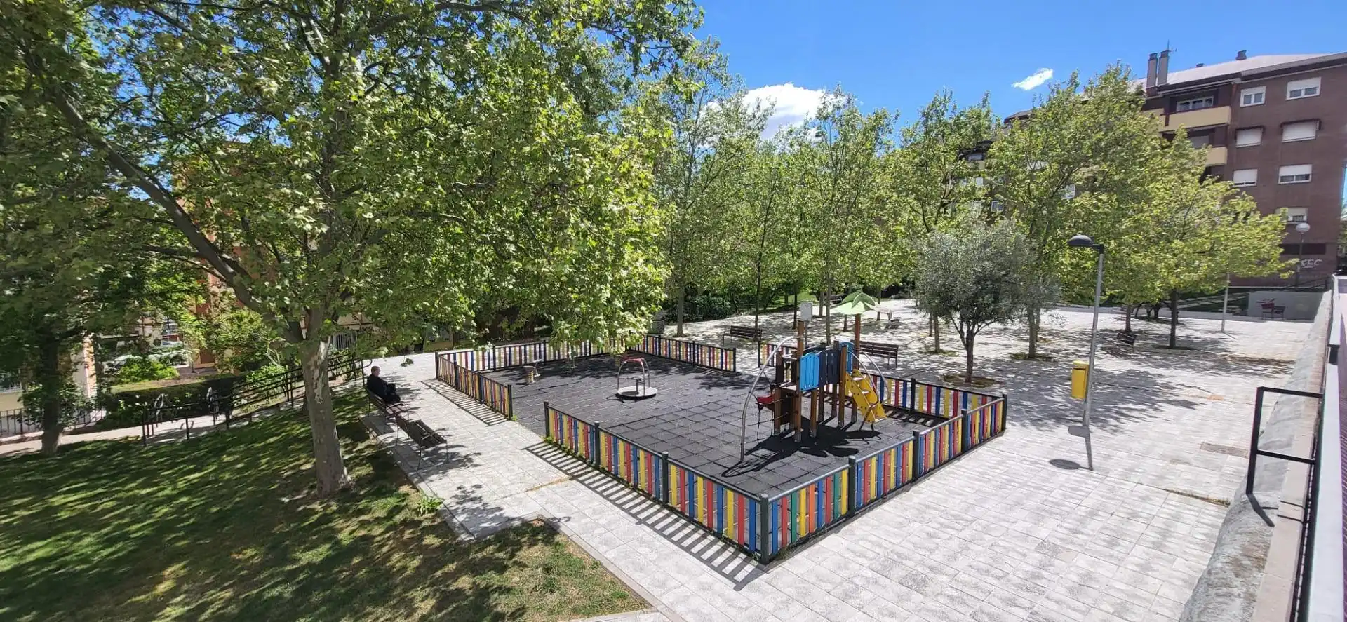Vista exterior de Piso en venta en Alcobendas con Aire acondicionado, Calefacción y Jardín privado