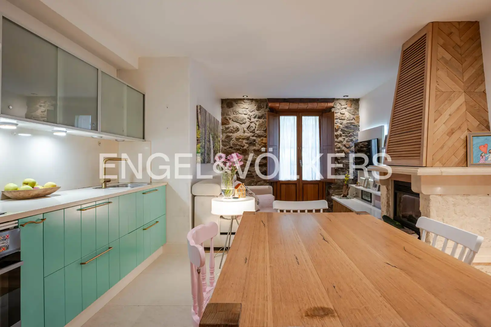 Cocina de Piso en venta en Hernani con Calefacción, Amueblado y Balcón