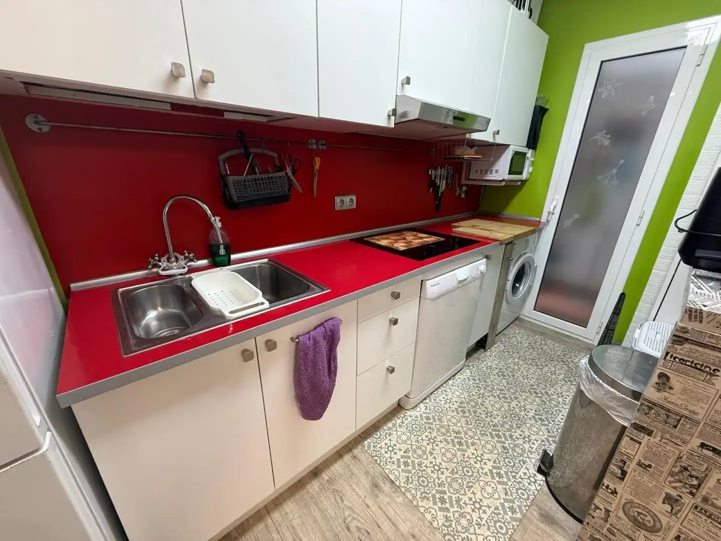 Küche von Wohnung zum Verkauf in Pineda de Mar mit Klimaanlage, Heizung und Möbliert