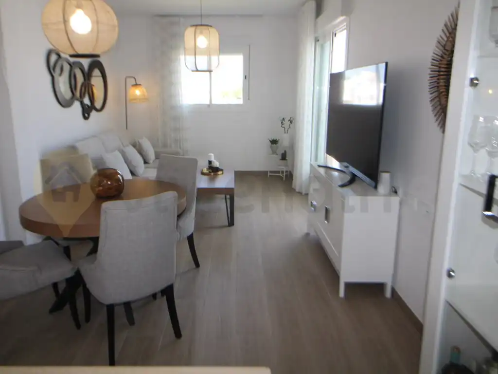 Sala de estar de Ático en venta en Chipiona