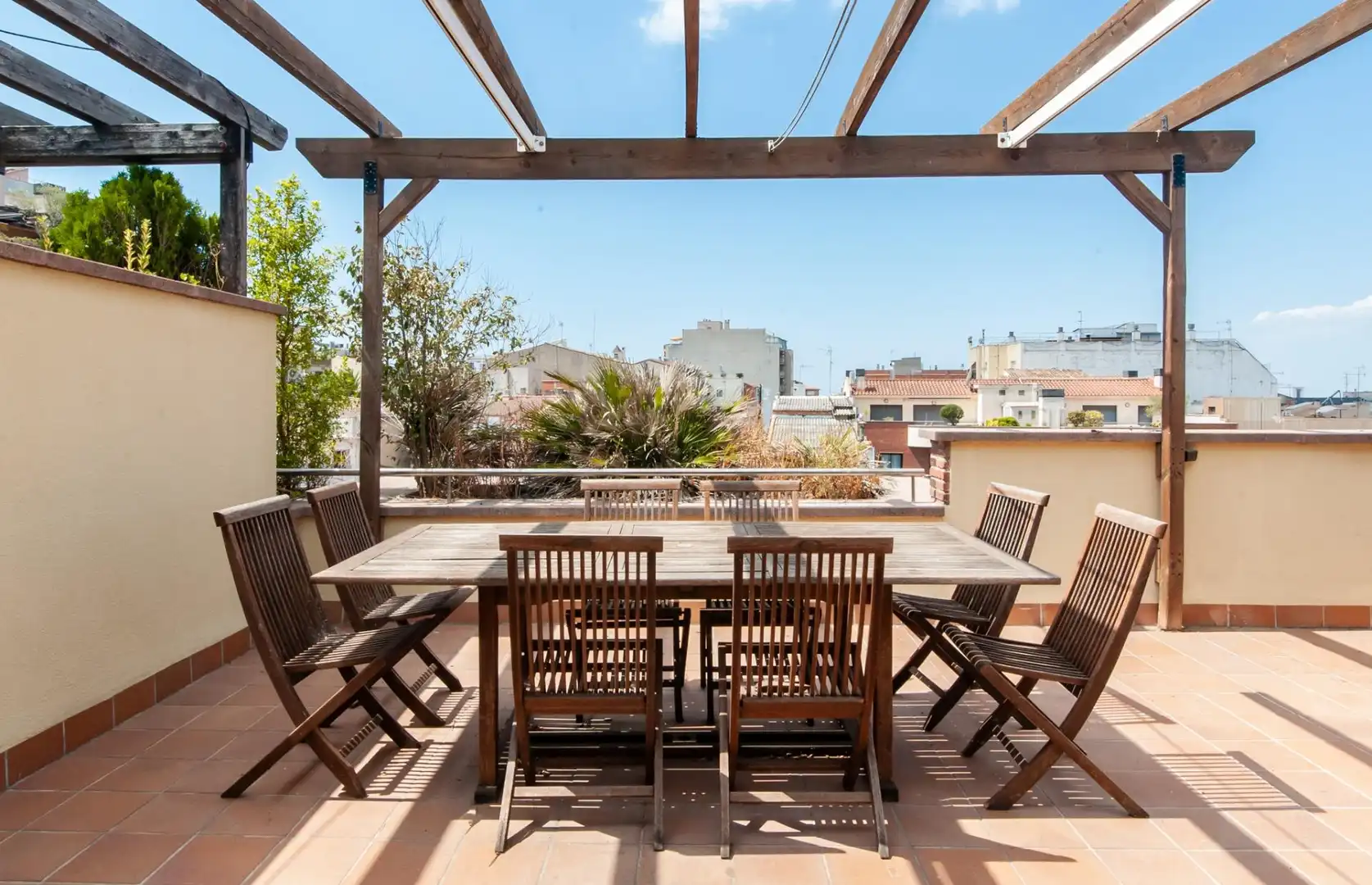 Terrassa de Dúplex en venda en Vilafranca del Penedès amb Aire condicionat, Calefacció i Jardí privat