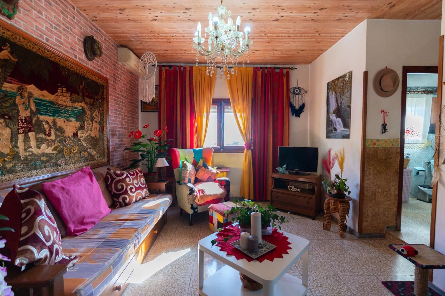 Living room of Flat for sale in  Santa Cruz de Tenerife Capital  with Terrace and Balcony