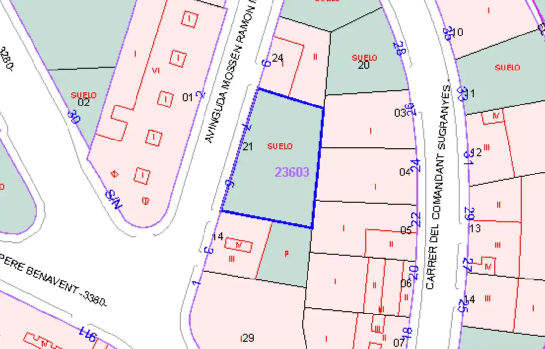 Grundstücke und Bauplätze zum Verkauf in Mossen Ramon Muntanyola 5-7, imagen 3