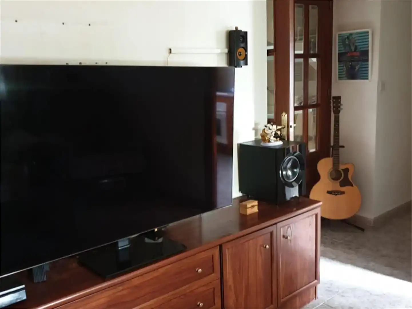 Sala d'estar de Casa adosada en venda en Alcaudete, Jaén